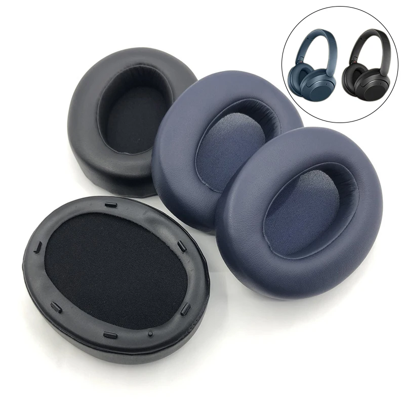1 個のメモリーフォームイヤーパッド WH-XB910N ヘッドフォン用交換用イヤークッションカバープロテインレザーヘッドフォンイヤークッション
