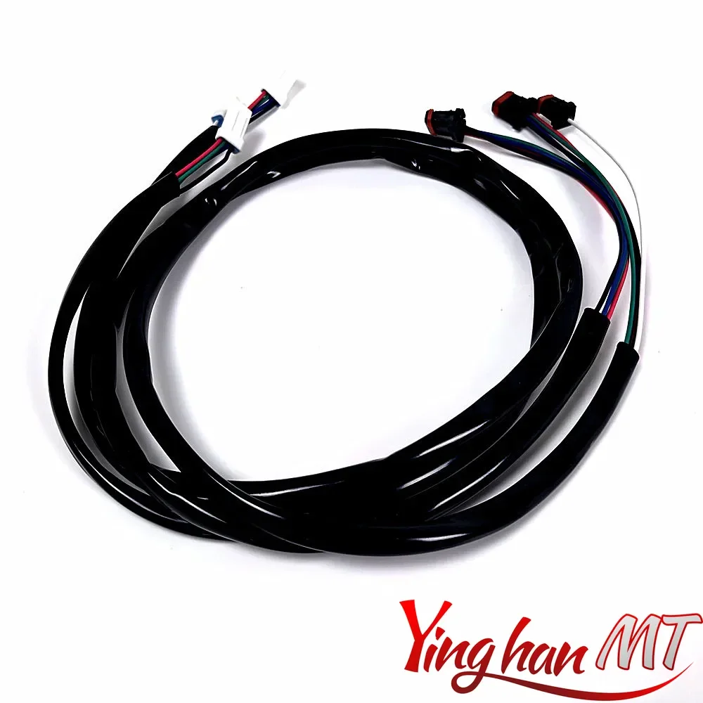 

37'' Handlebar Switch Extension Wiring Harness For Harley Touring Electra Glide CVO FLHXS FLTRXS Road Glide Road King 14-24