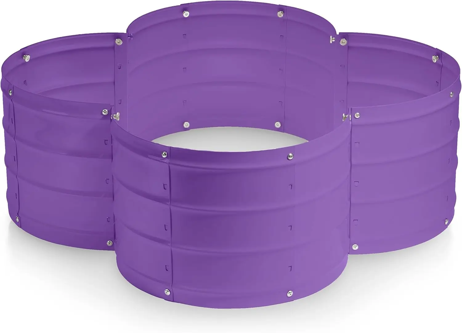 

3x3x1 Galvanized Metal Raised Garden Bed for Plants, Vegetables, Flowers