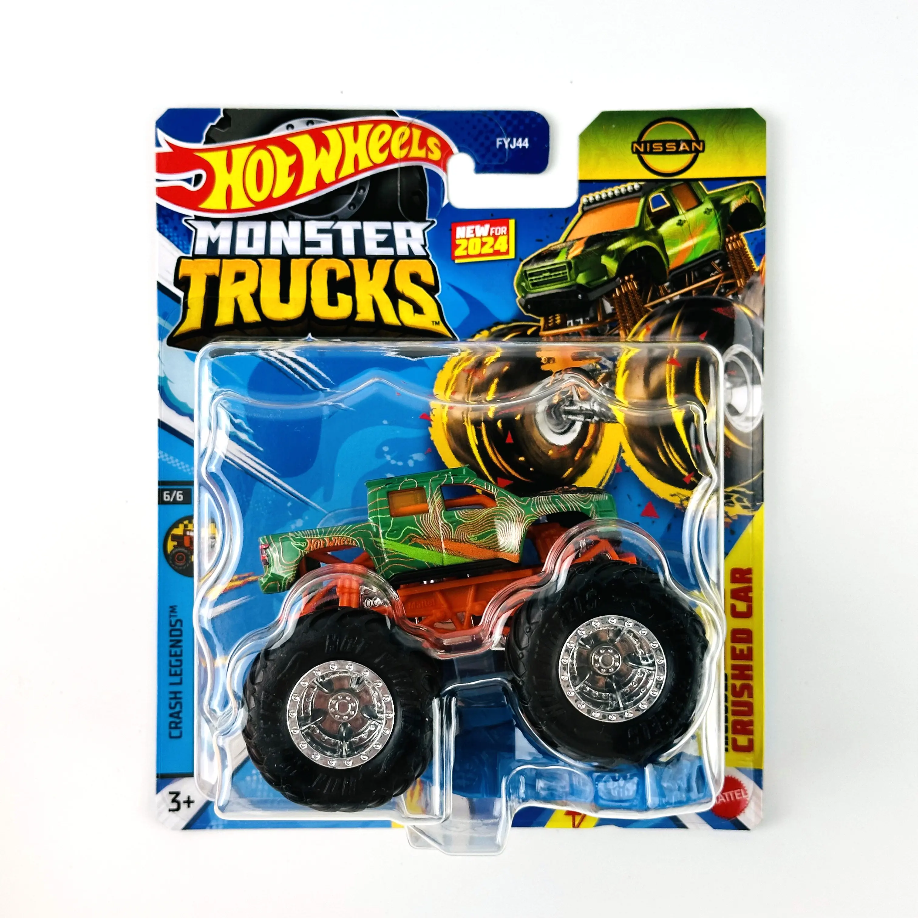 

24-FYJ44-HTM35 Hot Wheels 1:64 NISSAN FRONTIER, литые модели автомобилей из сплава, игрушки