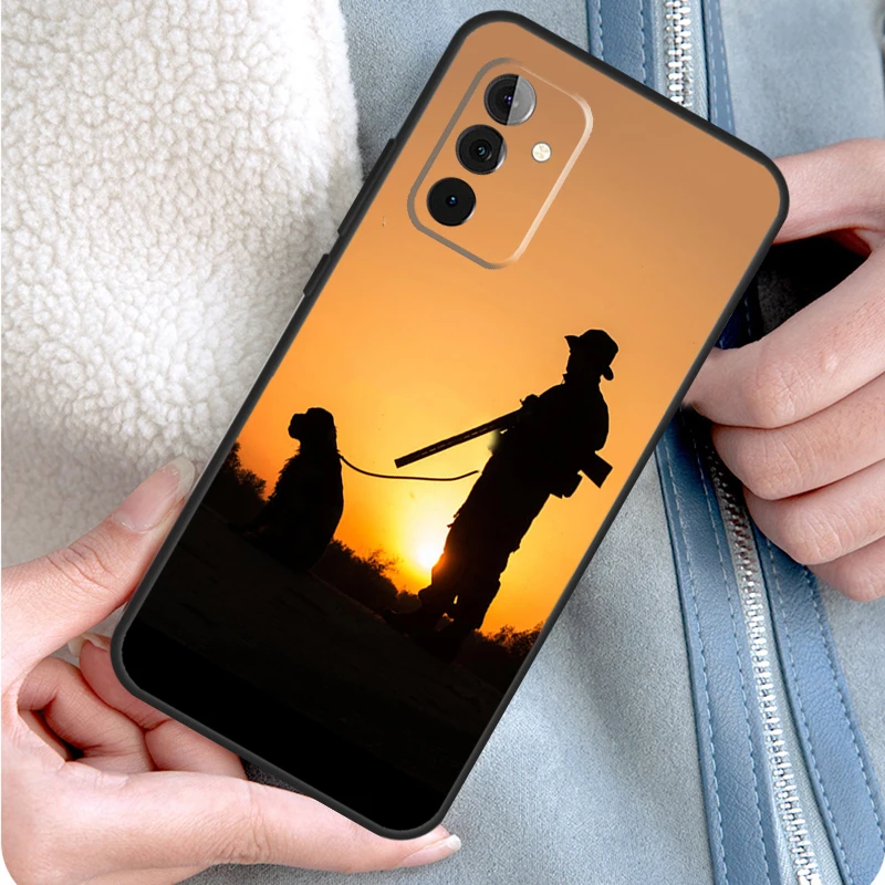 Hunter Dog Hunting Phone Case For Samsung Galaxy A54 A34 A14 A15 A25 A35 A55 A53 A33 A13 A52 A32 A12 A51 A71