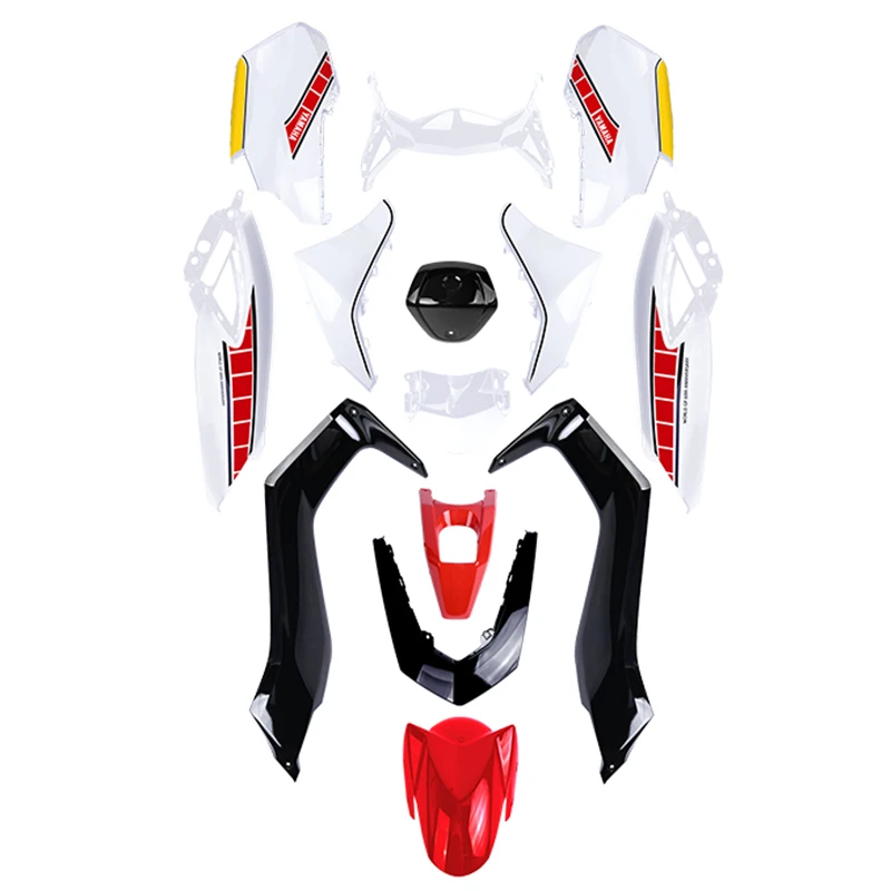 

Fit for Yaah 2020 NMAX Motorcycle Accessories Fairing Body Systems Motorbike Front Fairing Fixed Wing Intake Wing Frame Parts