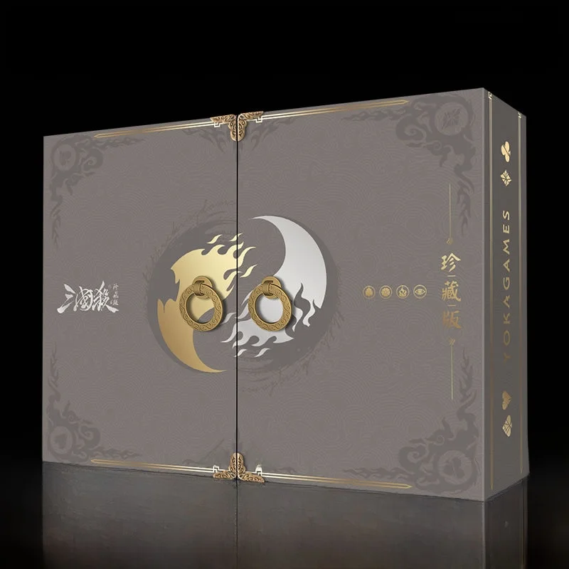 full-set-collectible-edition-tabletop-card-game-2025-san-guo-sha-luxury-version-with-13-divine-generals-for-strategic-competi