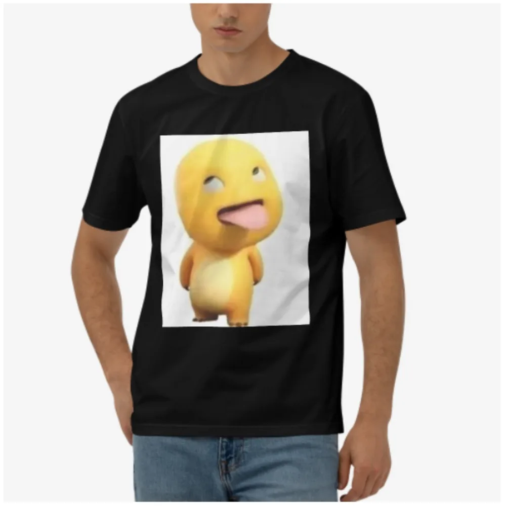 نمط تي شيرت للشباب الترفيه ناي طويل لطيف الحليب التنين أنيمي المألوف شعبية فضفاضة مريحة