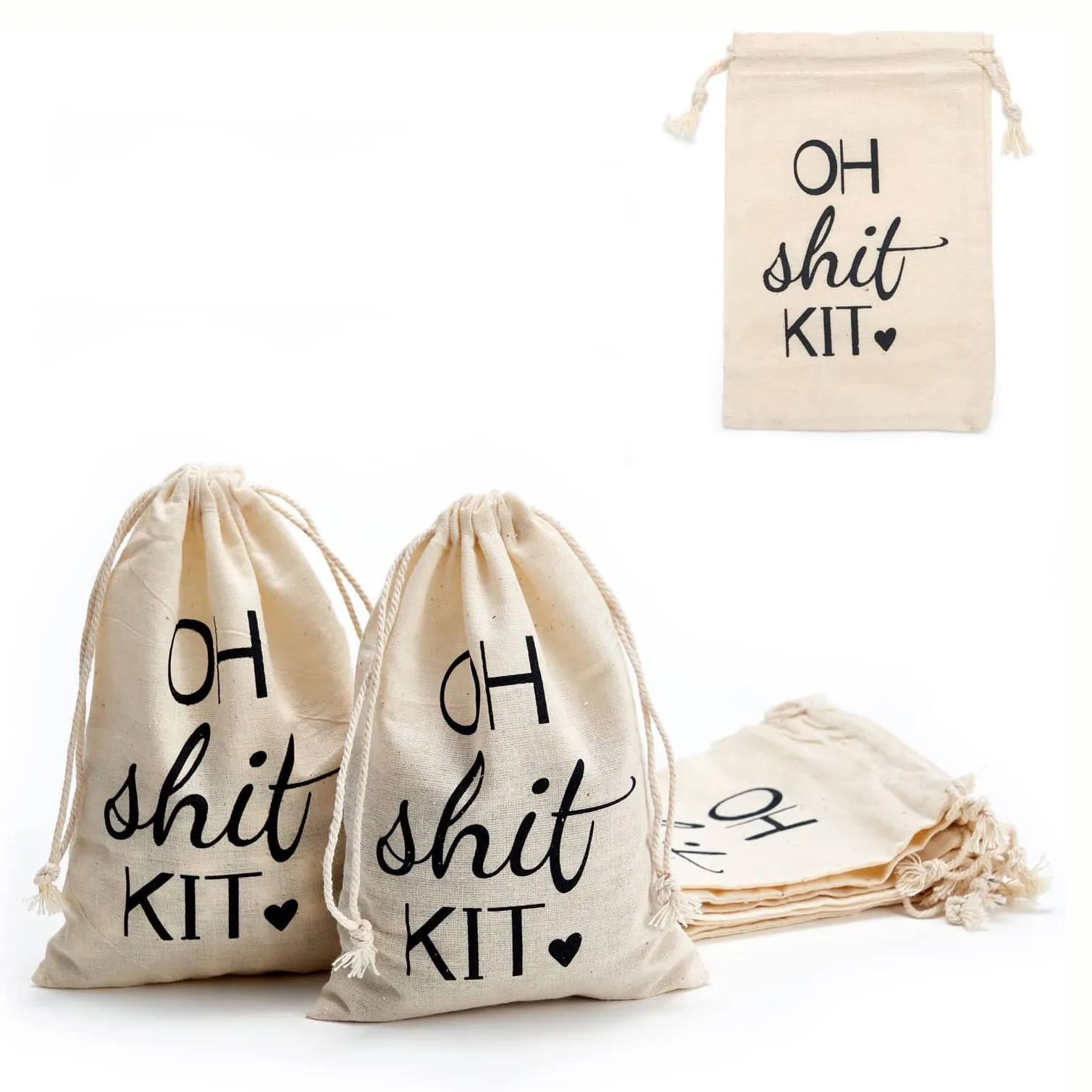 

20 pack Oh Sht Kit bags Hangover Survival Kit Bachelorette Favor Bag Bridesmaid Gift Wedding Party Favors Bachelorette Party