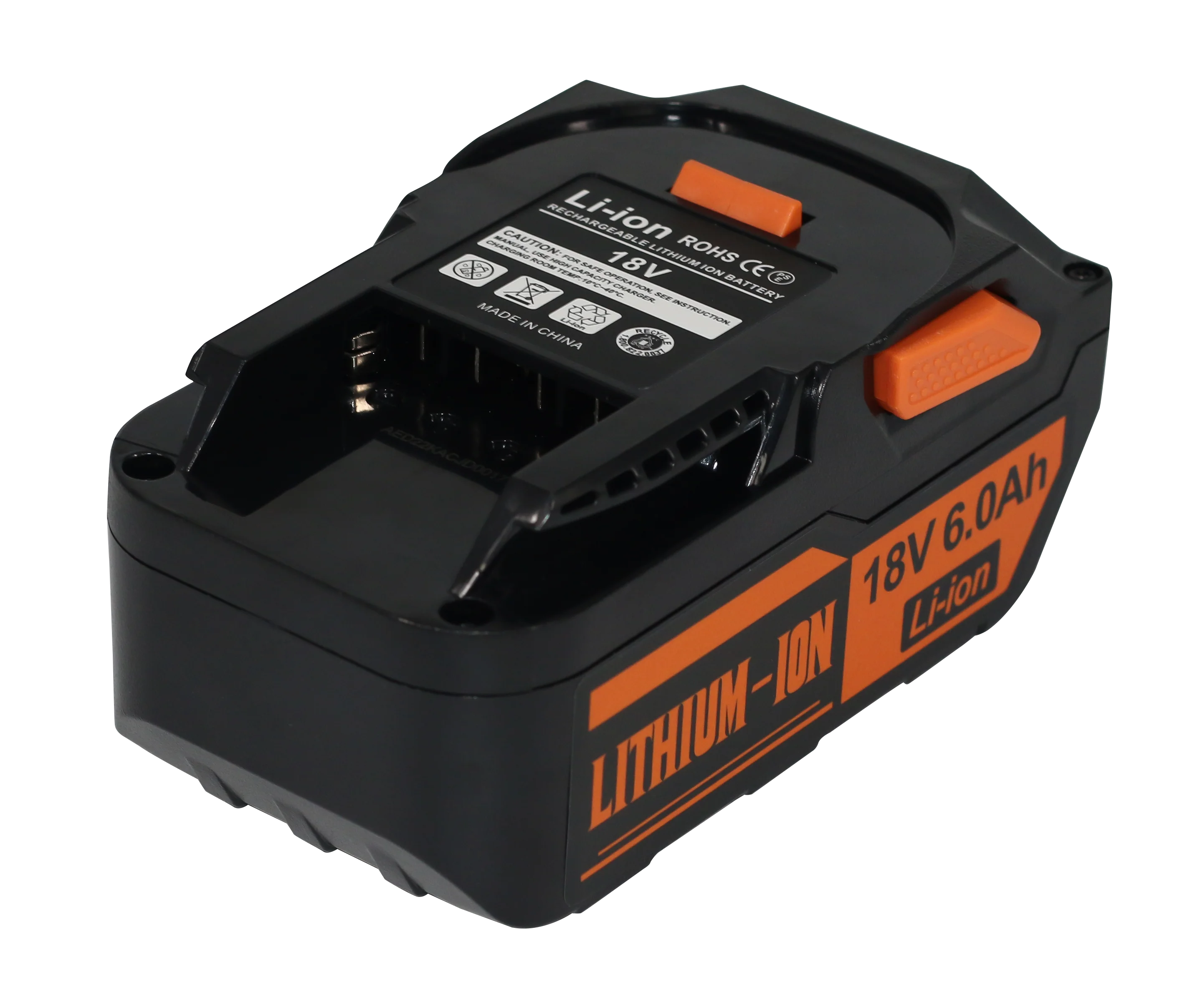 

For AEG 18V 5000mAh Lithium-Ion Battery For RIDGID R840087 R840085 L1815R L1850R L1830R R840083 Series Cordless Power Tool