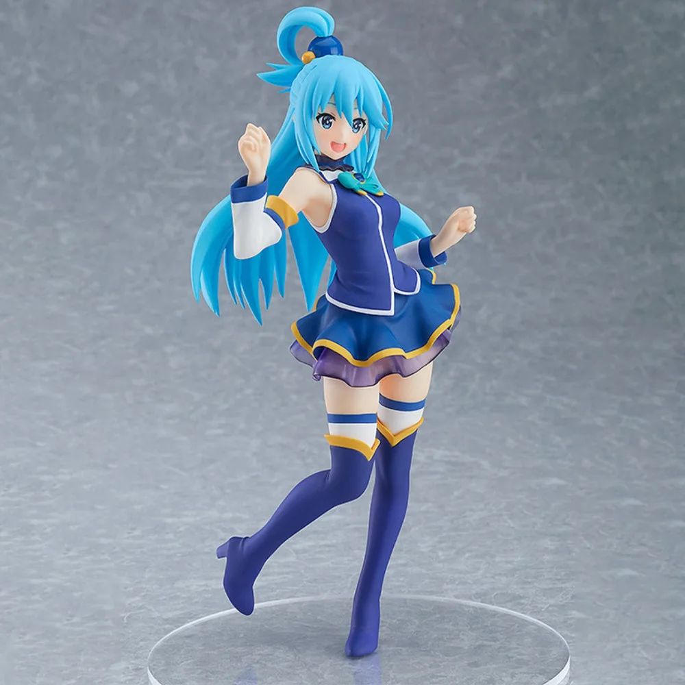 In Stock GSC Genuine Pop Up Parade Eiga Kono Subarashii Sekai Ni Shukufuku O! Kurenai Densetsu Aqua 18.5cm Model Figure Toy Gift