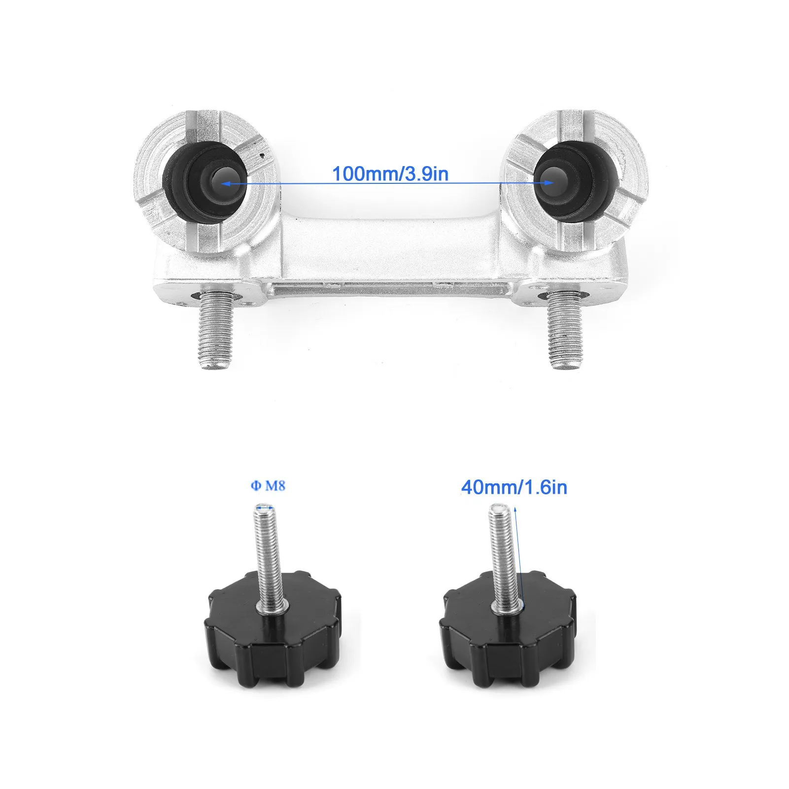 

Motorcycle Handle Bar Clamp, M8 x 40mm Motorcycle Handlebar Riser Mount Clamp Fit for Honda MONKEY Z50 Z50J DAX CT70 Z50R 50