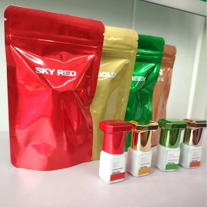 1 Bottle SKY Rose Glue Eyelash Extensions Adhesive Supplies 1s Fast Drying Korea Sky Glue 5ml False Lash Glue Makeup Tools