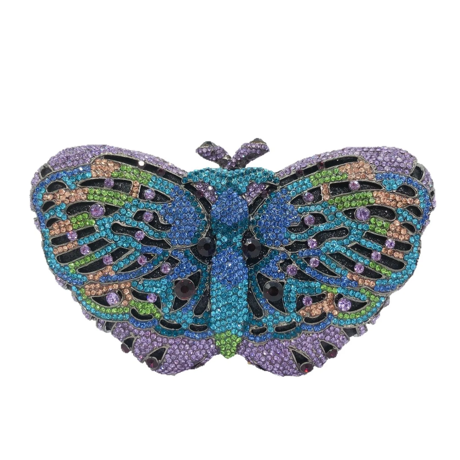 

Butterfly Purse Butterfly Diamond Dinner Bag Banquet Diamond Clutch Dress Women's Bag Rhinestone Purse Bolsos De Mujer Tendencia