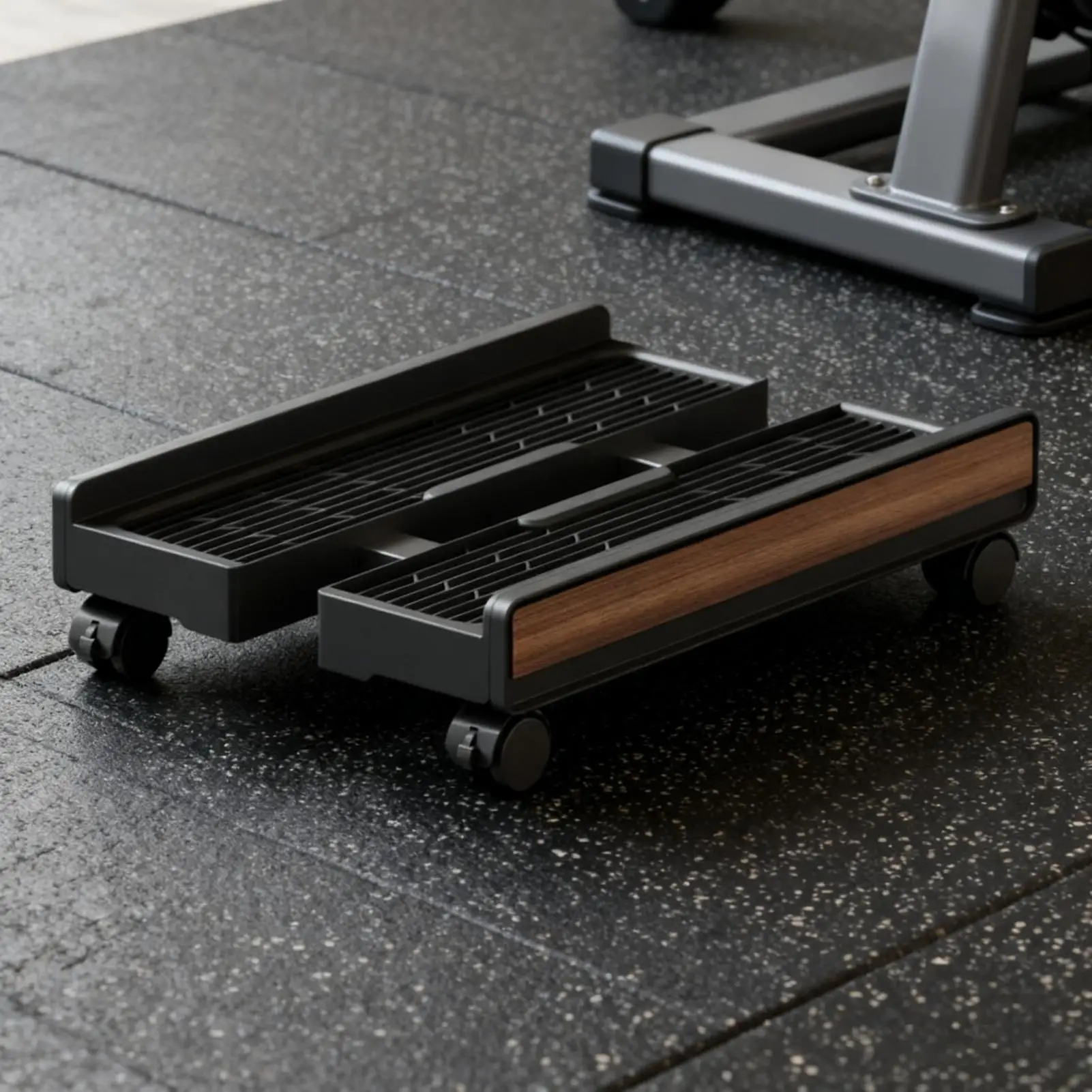 Подставка для процессора Регулируемая портативная полка с тормозными колесами Тележка для процессора для рабочего места Ноутбук Принтер Монитор Игровая комната Подлога для хранения