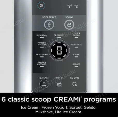 Fruit Ice Cream Machine Household Homemade Cone Smoothie Yogurt Multi-Functional Ice Cream Machine