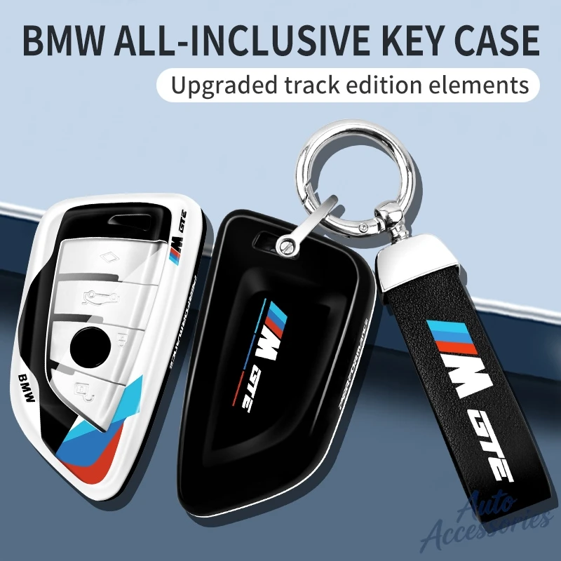 

ABS Car Key Case Cover Holder for BMW X1 X3 X5 X6 X7 1 3 5 6 7 Series G20 G30 G11 F15 F16 G01 G02 F48 Protection Shell Accessory