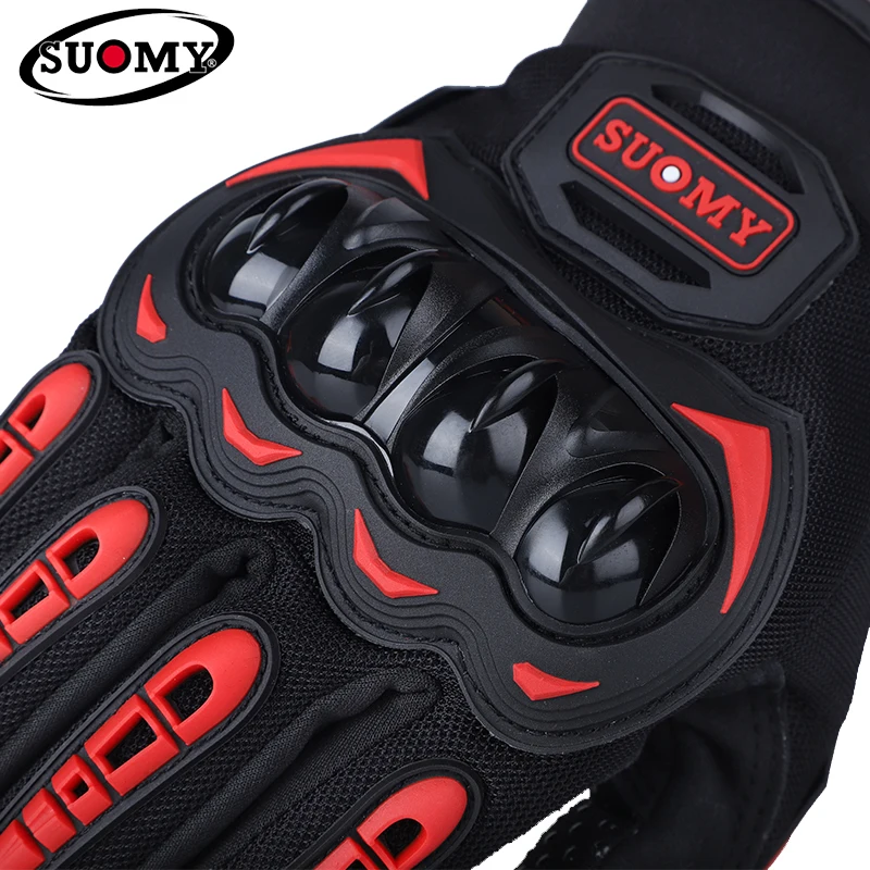 Touchscreen Non-Slip Men's Women's Motorcycle Gloves Full Finger Motocross Riding Gloves Breathable Outdoor Protective Gear 3