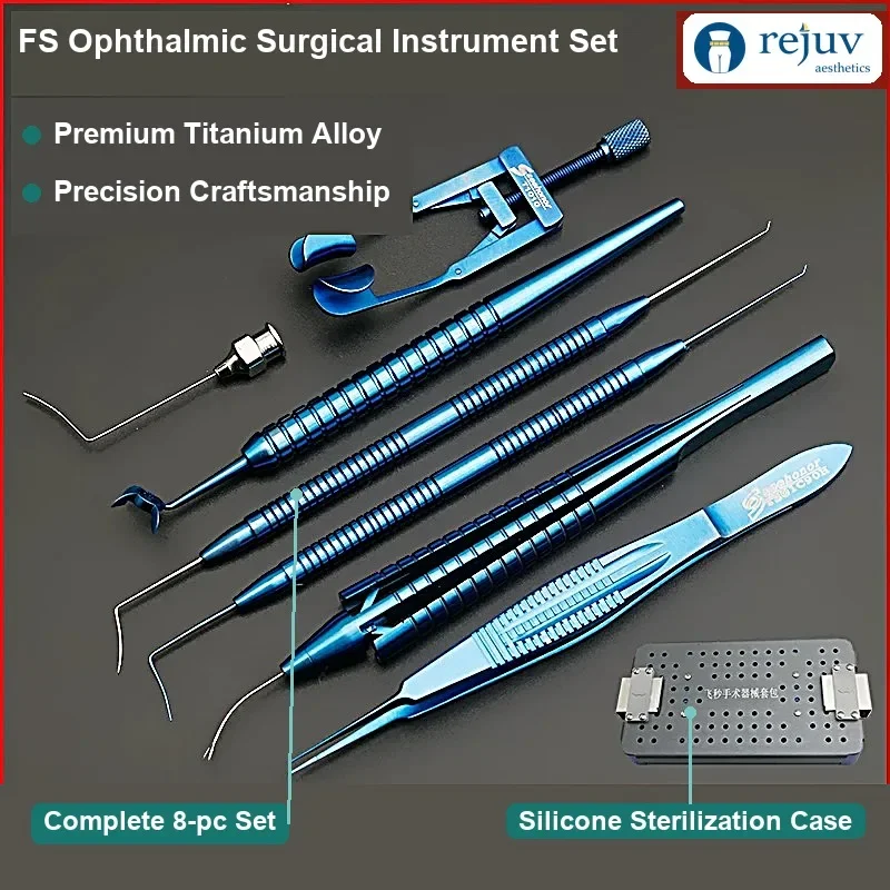 Veterinary Cataract Surgery Microsurgical Ophthalmic Instrument Implantable Collamer Lens Epithelial Flap Dissector Elevator