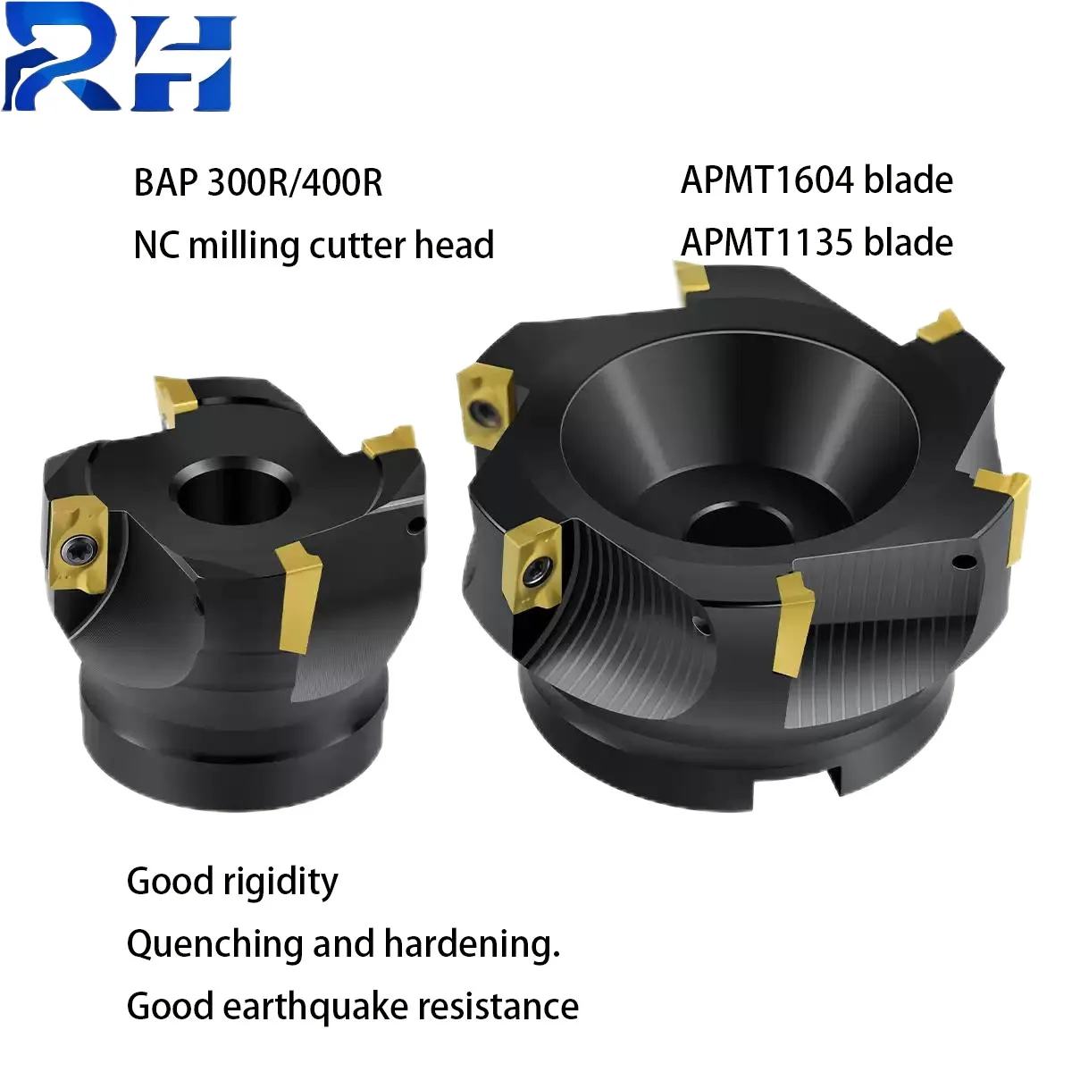 CNC Lathe Tool BAP300R/400R Machining Center Right Angle End Milling Cutter 90-degree Fast Feed Cutter Head