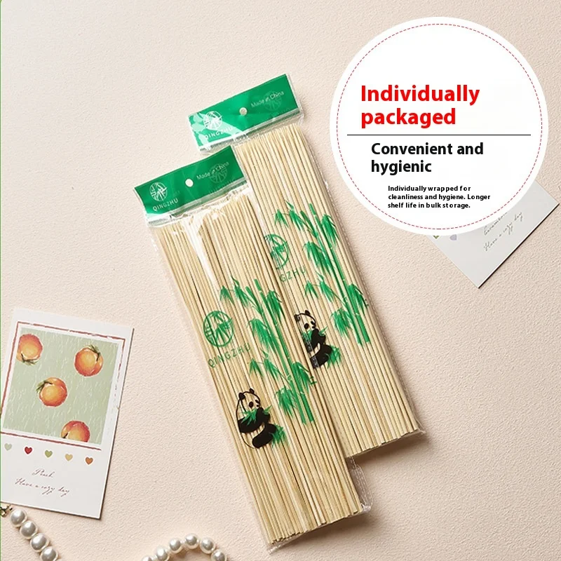 Barbacoa desechable, Kebabs de cordero, bolas pequeñas, palitos de salchicha picantes para aperitivos de fiesta