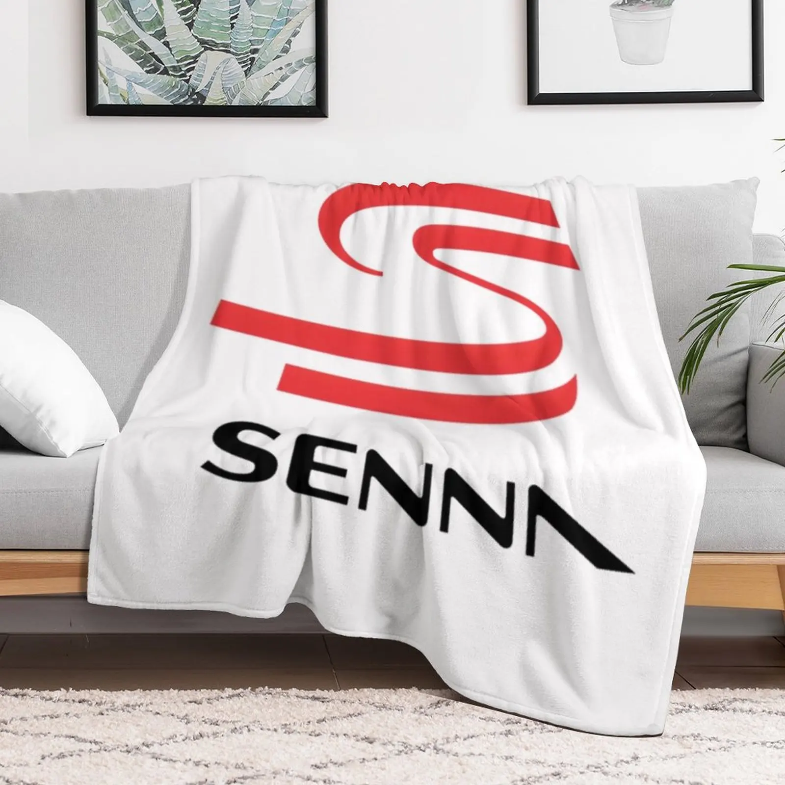 Ayrton Senna Throw Blanket