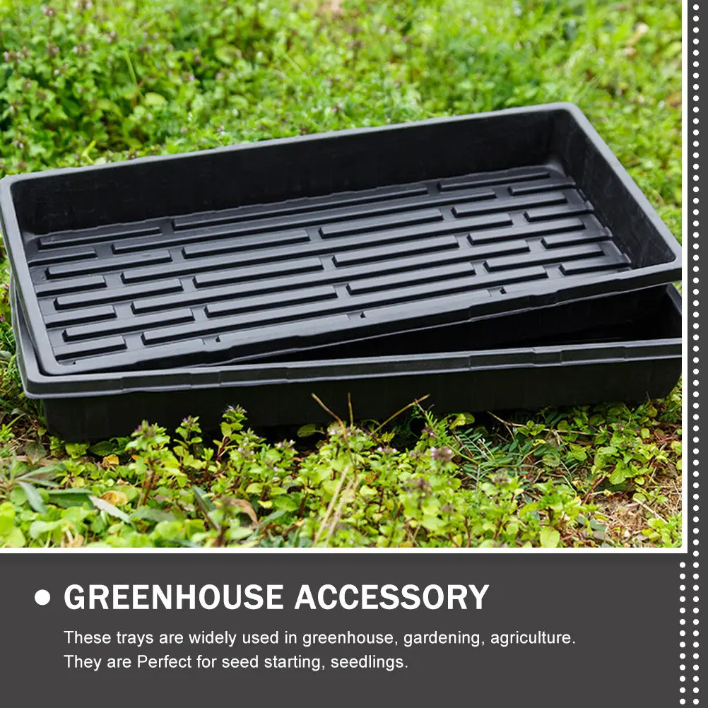 

Набор из 3 пластиковых лотков для проращивания семян, рассады и растений в теплицах