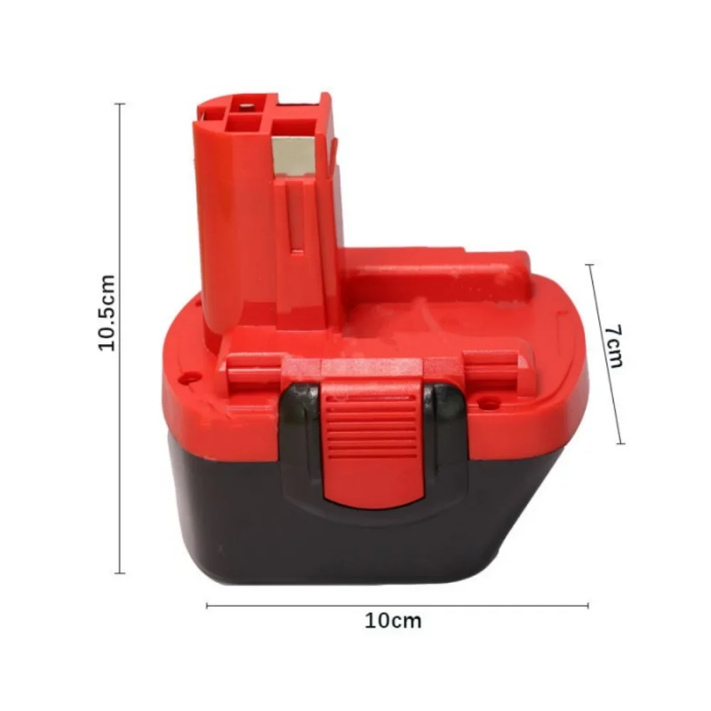 BAT043 BAT045 BAT046 4800MAh Ni-MH 12V Baterai Isi Ulang untuk Bosch BAT120 BAT139 GSR12VE-2 PSR12VE-2 2607335273 2607335284