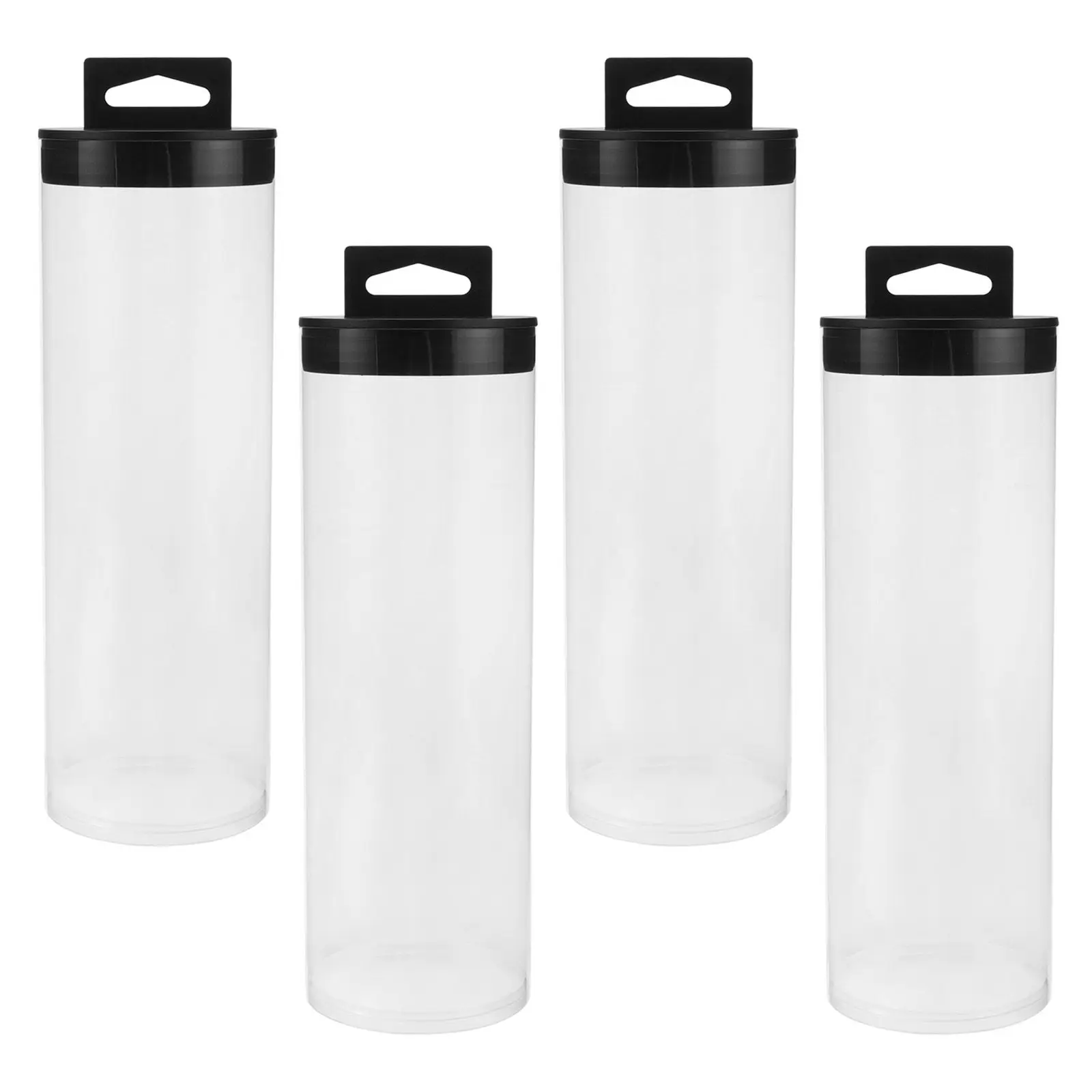 4-pecas-tubos-de-armazenamento-de-plastico-transparente-para-bolas-de-tenis-com-tampas-suporte-para-petecas-de-badminton-organizador-esportivo-para-exterior-resistente-a-umidade