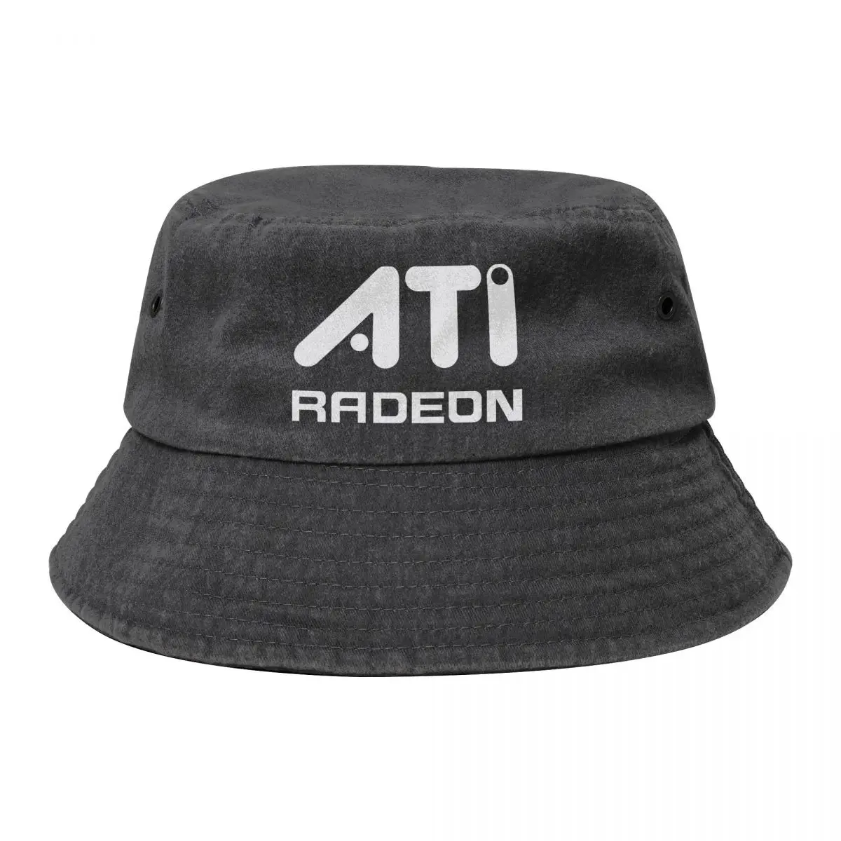 

Graphics Card ATI RADEON A Cotton Cowboy Washed Denim Bucket Hats Fisherman Unisex Hop Bob Folding Hip Bucket Cap