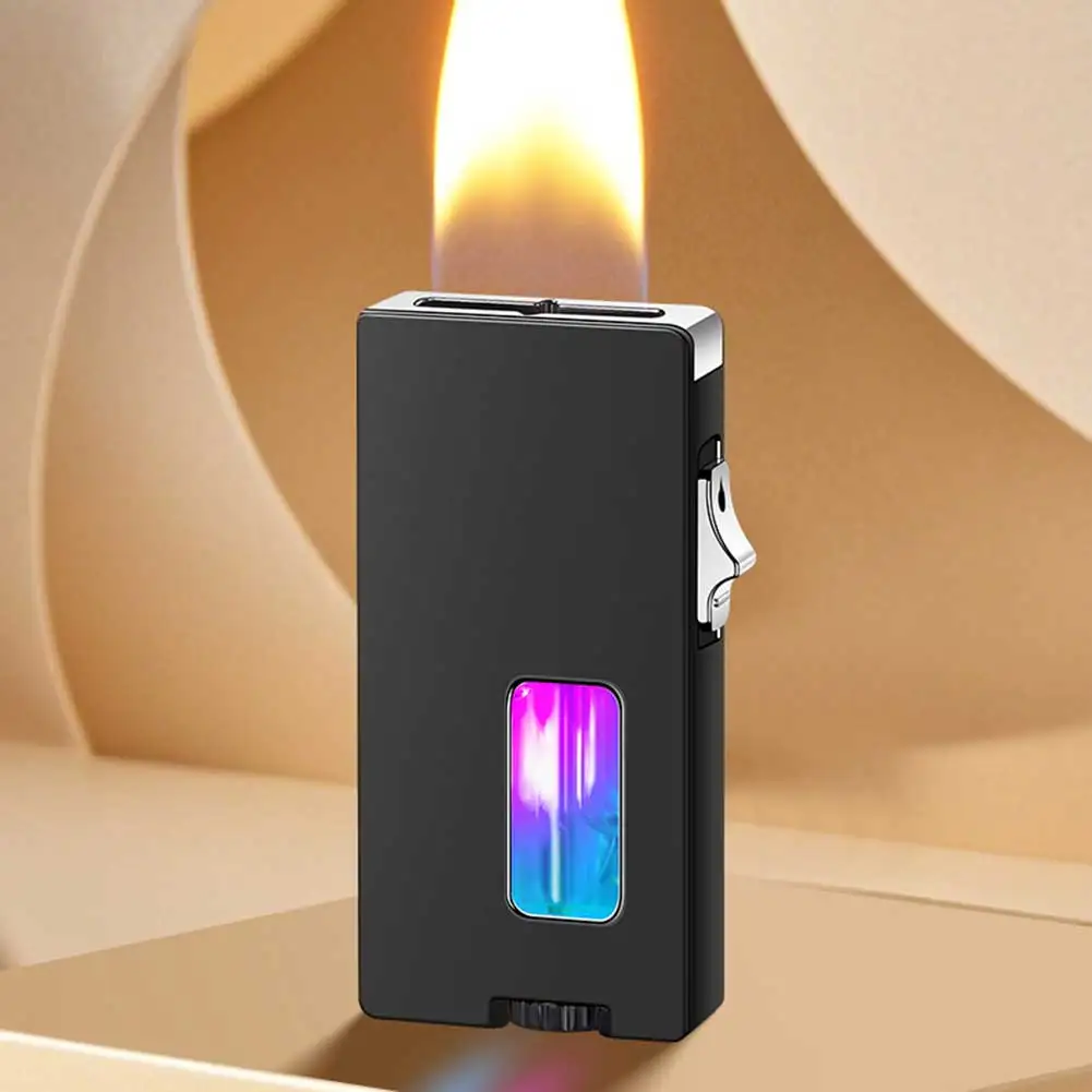 

Elegant Fireplaces Inspired Flames Lighter Shake Ignition Type-C Electric Lighters for Cigars Candles