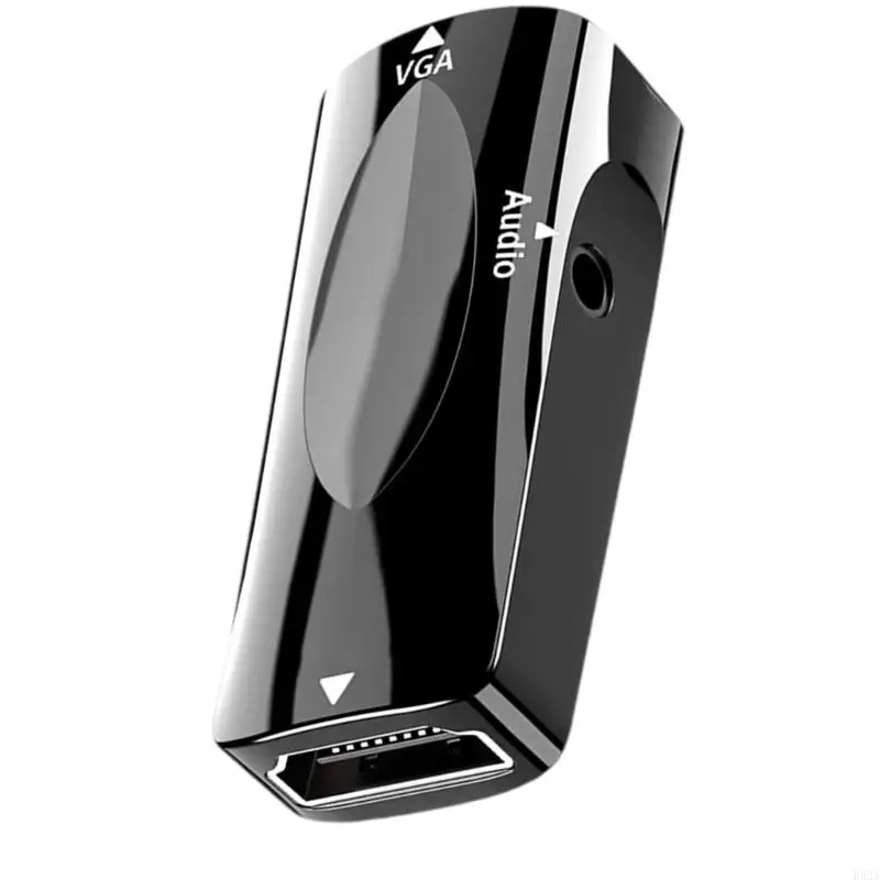 F92A HDMIS a VGA Adaptador 1080p Conectores HDMIS HDMIS VGA para monitores para monitores