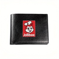 Wallet Jollibee Logo Business Mens Casual Elegant Simple Practical Quality Wallet Stylish Printing Graphic Creative Christmas Gi