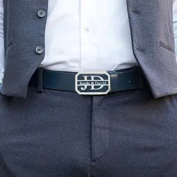 Custom Name Belt Buckle Personalized Polished Personalized Luxury Customized Designer Initial Logo Wedding Gift For Groomsmen