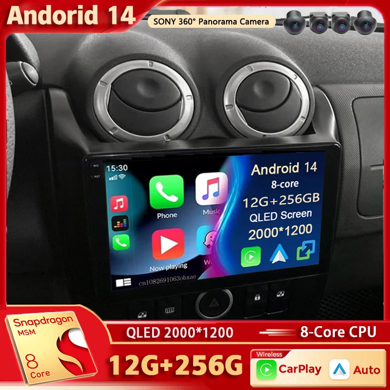 

Android 14 For LADA Largus 2012-2021 2K QLED Android Car Radio Multimedia Video Player GPS AI Voice CarPlay Head Unit 4G Stereo