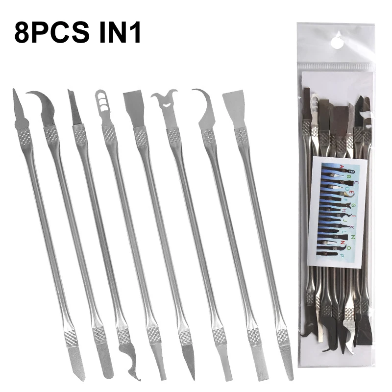New 2026 8PCS IC Chip Repair Thin Blade PCB Motherboard Knife CPU Remover BGA Maintenance Knife Remove Glue PC Cell