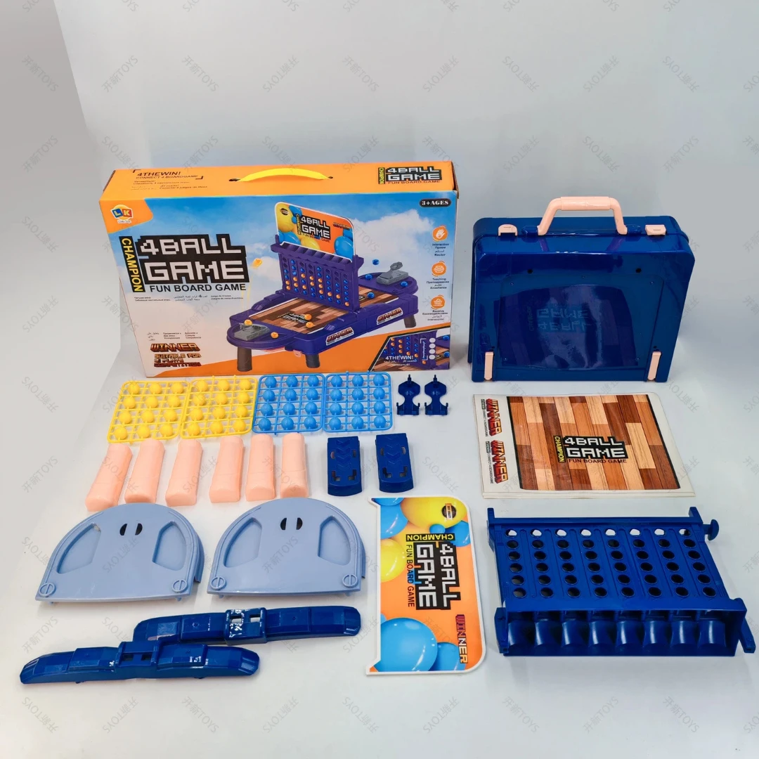 

2 Player Desktop Soccer Basketball Game Mini Tabletop Toy With Storage Box Interactive Educational Gift For Kids Family