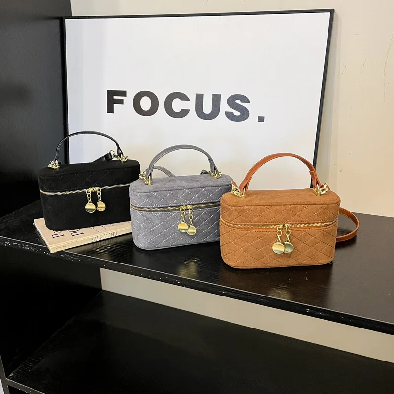 

Осенняя матовая сумка-коробка для женщин, однотонные роскошные дизайнерские квадратные сумки, корейские повседневные модные текстурные сумки через плечо