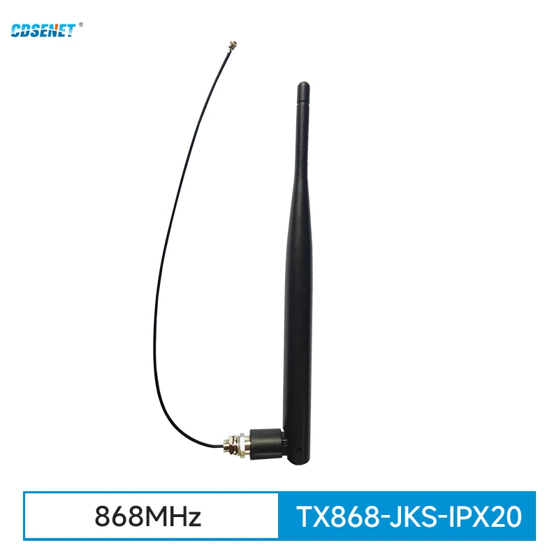 

2PCS 230MHz 470MHz 868MHz 915MHz 2.4G 4G Bendable Rubber Rod Antenna CDSENET 3dbi IPEX-1 Interface Frequency Bandwidth