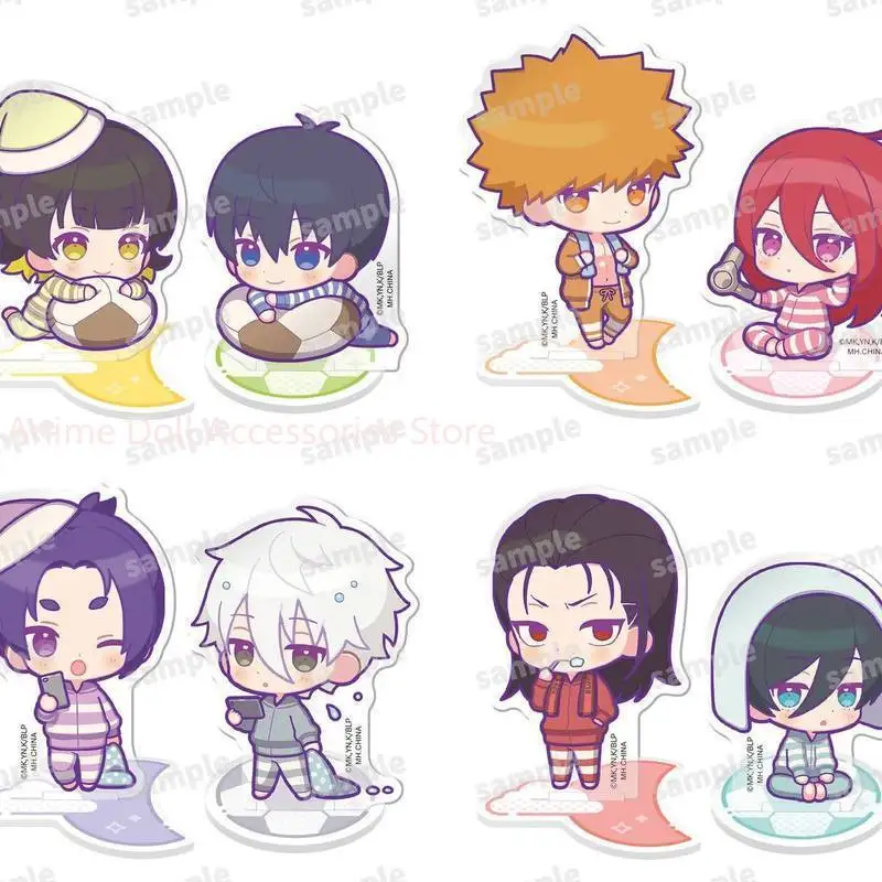 

Anime BLUE LOCK Chigiri Hyoma Nagi Seishiro Acrylic Stand Model Plate Decoration Desk Figure Display Friend Gifts Accessorie