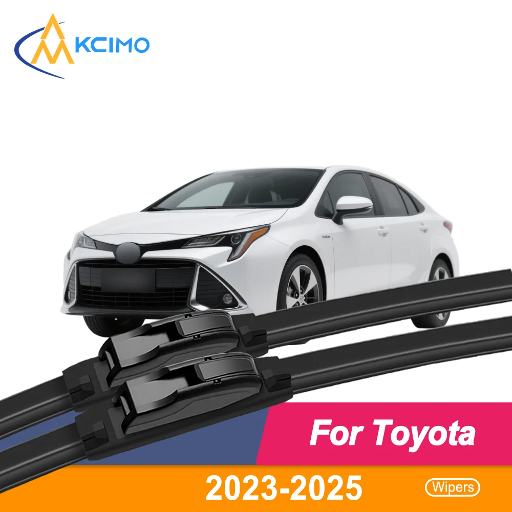

Premium All - Season Duo 2 - Pack Windshield Wipers for Toyota Prius XW60 2023 - 2025 Crystal Clear View Quiet Operation Durable