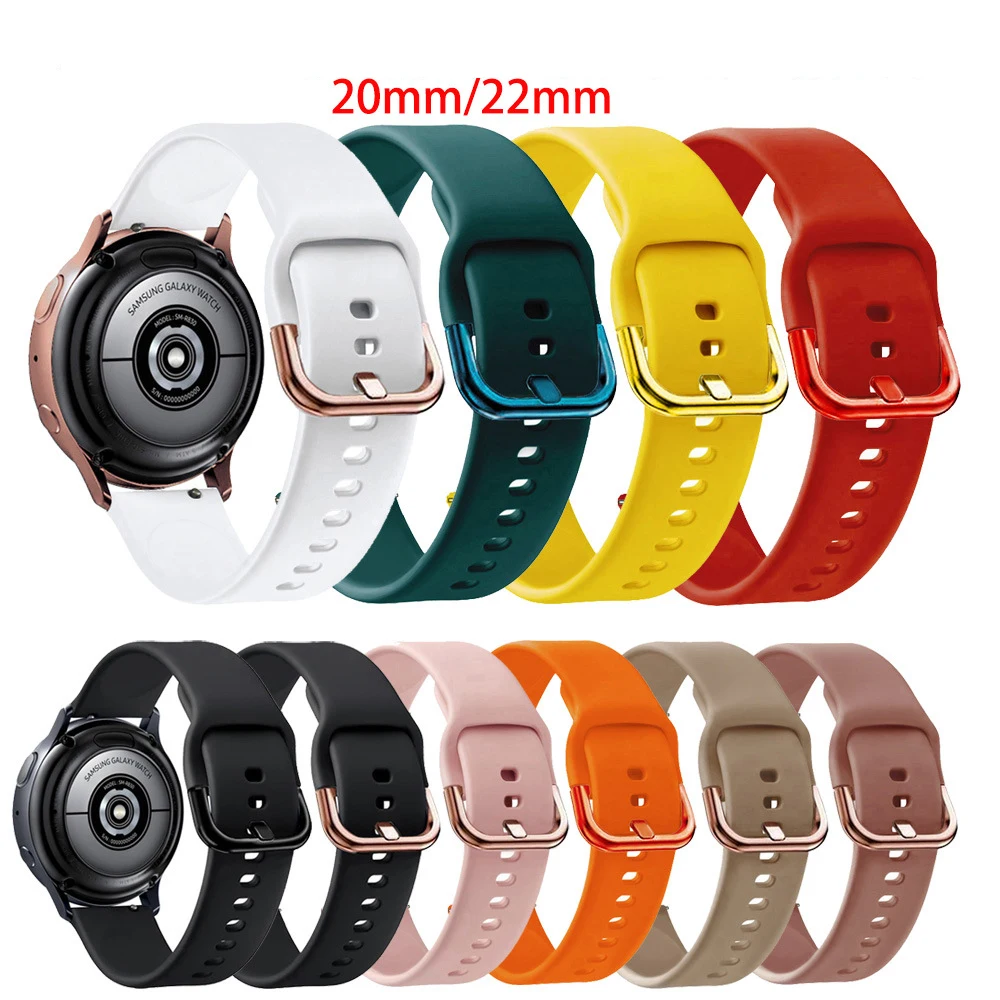 GTR Mini Band 20mm cinturino in silicone per Huami Amazfit GTS 4 2 Mini 3 2E bracciale per Amazfit Bip S/Bip Lite /Bip 2/GTR 42mm/Bip 1S