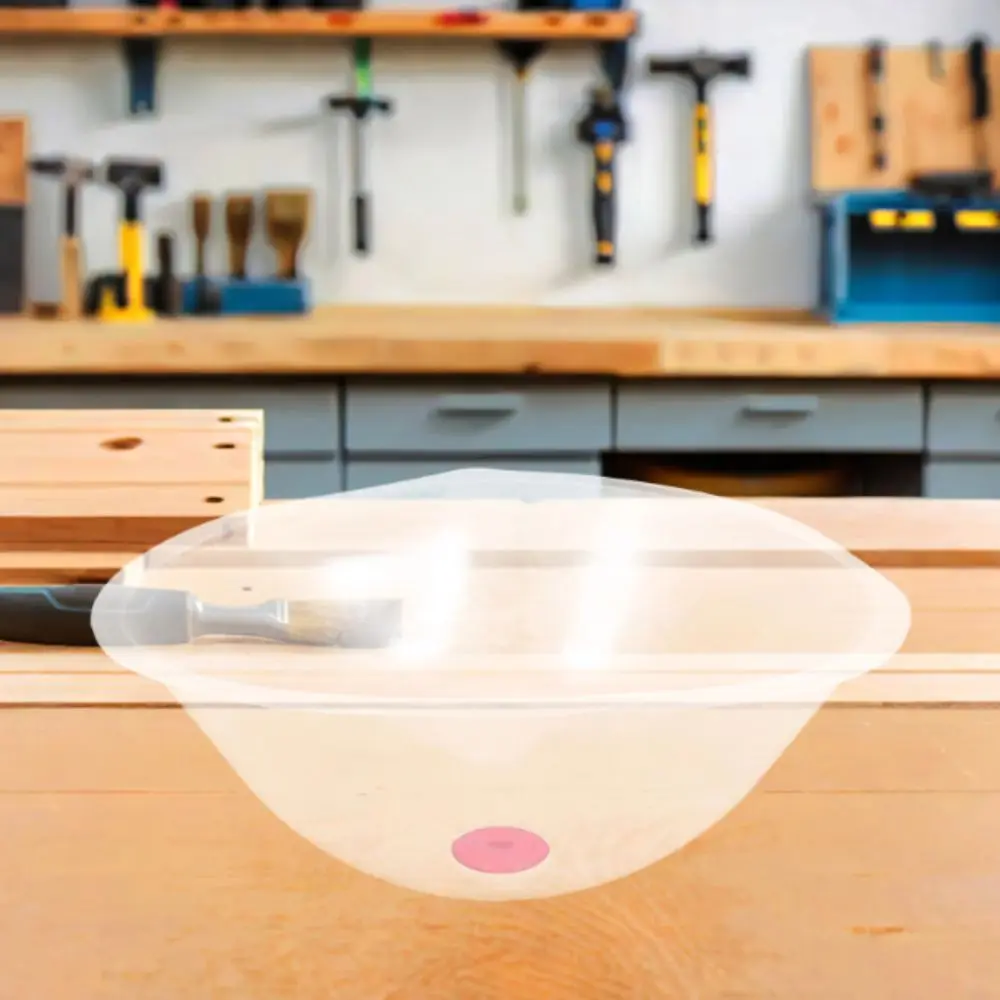 Transparent Design Dust Bowl Hole Cutting Ceiling Tile Dust Catcher Electric Drilling Dust Cover Collector Home Improvement