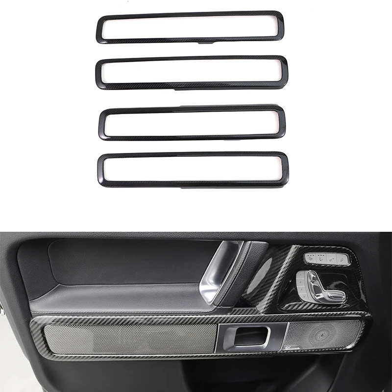 2019 year W463A W464  dry carbon interior parts sticker door panel frame for W464 G500 G63 G550 door panel frame