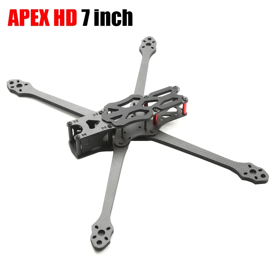 APEX HD 7 inch  Carbon Fiber Frame Kit Quadcopter Long Range 5.5mm arm 315mm DIY parts For FPV Freestyle RC Racing Drone Models