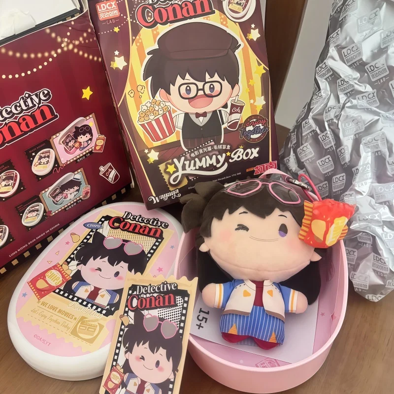 Ldcx Original Auf Lager Detektiv Conan Blind Box Yummy Box Lunch-Serie Anime-Puppe Spielzeug Feiertagsgeschenke für Anime-Fans