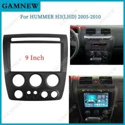 Car Refitting CD DVD Radio Fascia Frame for 2005-2010 HUMMER H3 (LHD) 2DIN Stereo Dash Face Plate Frame Panel Mount Kit