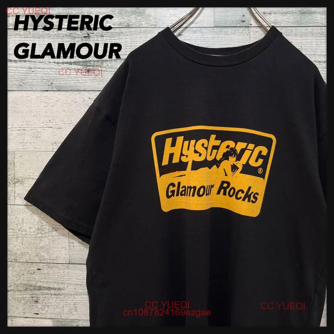 230 L size Hysterical Glamour Hiss Girl Big Logo Short Sleeve T shirt