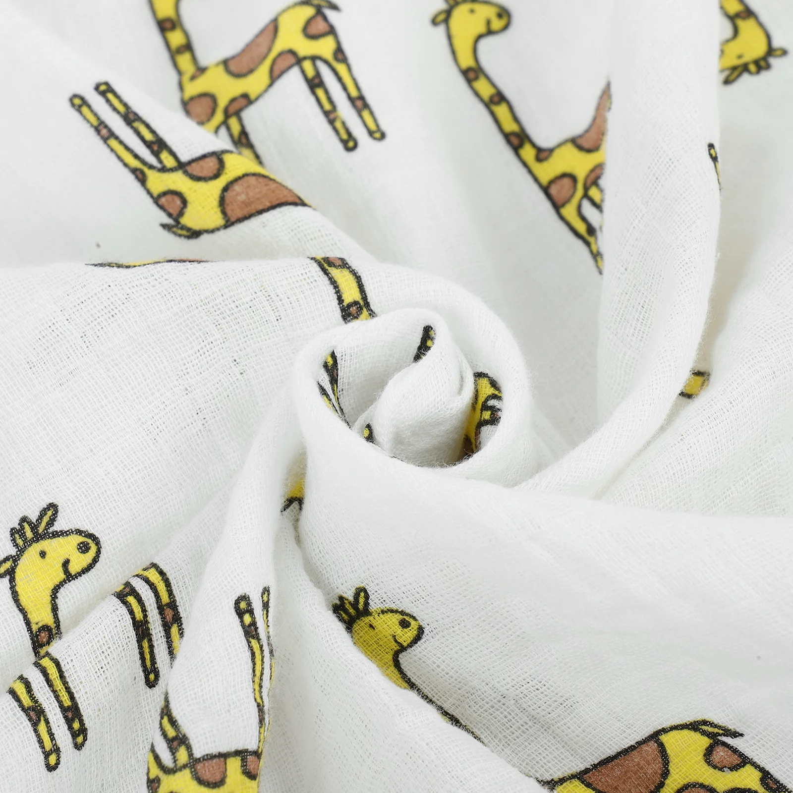 الزرافة قماط بطانية الشاش القطن الطفل التفاف منشفة استحمام الوليد كيس النوم الرضع طفل خفيفة الوزن التنفس البطانيات #2