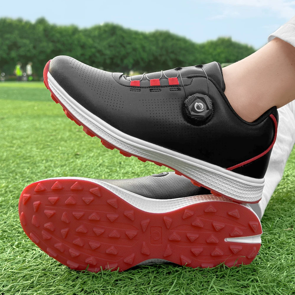 

Мужские туфли для гольфа, новые роскошные прогулочные кроссовки, мужская водонепроницаемая обувь для игроков в гольф