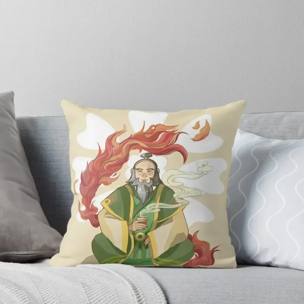 Iroh, Dragon of the West Throw Pillow Decorative Cover For Living Room sleeping pillows pillow