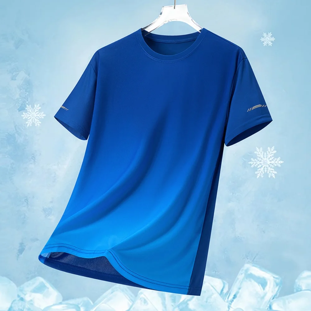 Fashion Badminton Printing Graphic Men T Shirts Summer Trendy Sports Wear 3D Printed T-Shirts Loose Quick Dry Men's Tees Tops