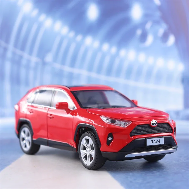 1:24 Toyota RAV4 High Simulation Diecast Car Metal Alloy Model Car Children\'s toys collection gifts A603