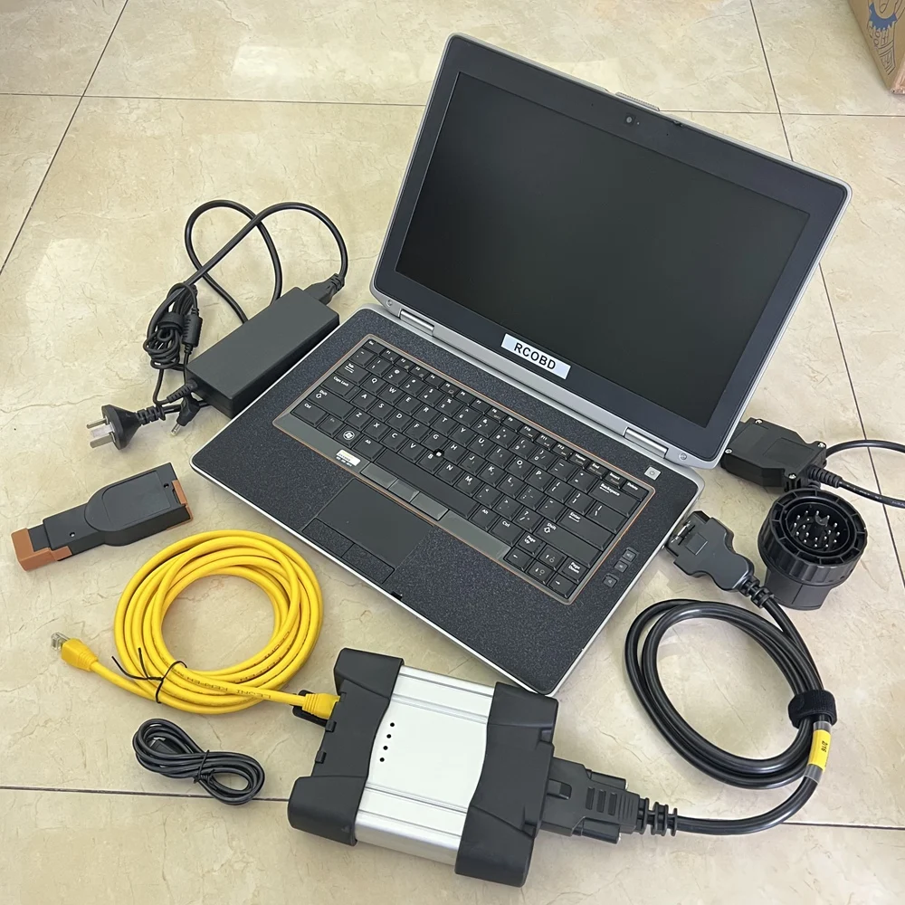 For BMW ICOM NEXT Diagnostic Tool EXPERT MODE Software V2026.09 SSD For E6420 i5 cpu 8g Ram Full Set